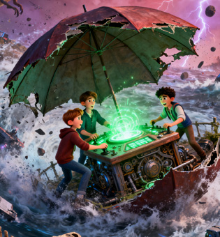 《Time Travelers from the Umbrella House》